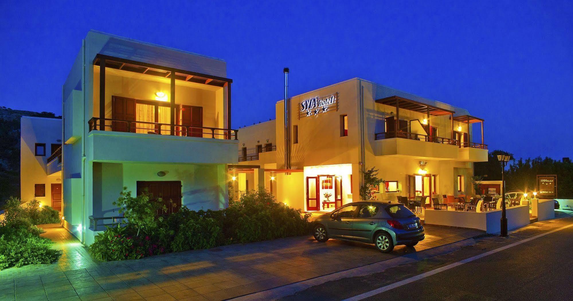 Syia Hotel Soúgia Ngoại thất bức ảnh